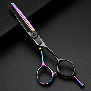 Professional 6-inch Stainless Steel <b>Hair</b> <b>Scissors</b> High Quality Beauty Design Straight Blade with Sharp Tip <b>for</b> <b>Thinning</b> Styling - Product Image 2