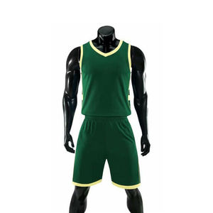 Nouvel arrivage Ensemble d'uniformes de basket-ball professionnel unisexe Polyester durable et respirant personnalisé de grande taille avec logo de marque de distributeur - Product Image 3