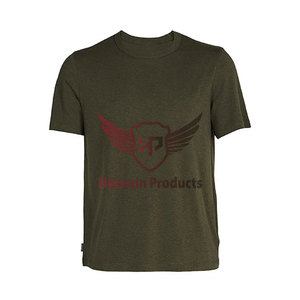 เสื้อยืดแขนสั้นของผู้ชายผ้าถักระบายอากาศได้ดีแห้งเร็วออกแบบโลโก้ได้ตามต้องการ - Product Image 1