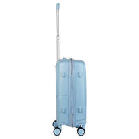 Tas Travel Koper Keras PP Ekspansiabel Terlaris 2025 dengan Kunci, Mewah, Bisnis, Modis, Roda Spinner, Pegangan Lunak, Ukuran 14 28