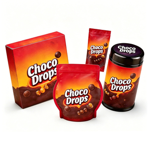 Custom 3.5g 7g 14g Mylar Bags <b>Jar</b> Box Full Packaging Set Child Resistant Moisture Smell Proof Die Cut Zipper Top Digital - Product Image 2