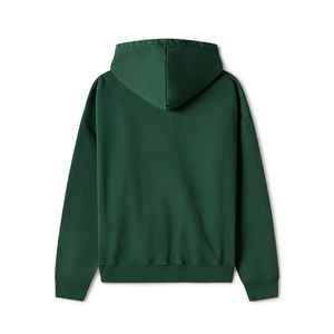 Sweat à capuche surdimensionné en coton 100% lourd personnalisé, fermeture éclair, impression numérique, logo personnalisé, strass, fermeture éclair, décontracté - Product Image 2