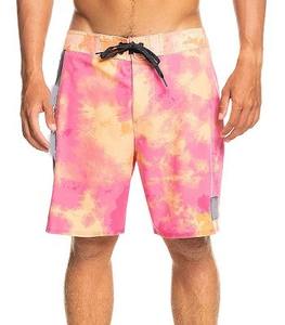 Pantalones cortos de hombre de Hip Hop callejero de diseñador personalizados al por mayor bolsillo lavado ácido agua Vintage entrenamiento correr pantalones cortos de hombre - Product Image 1