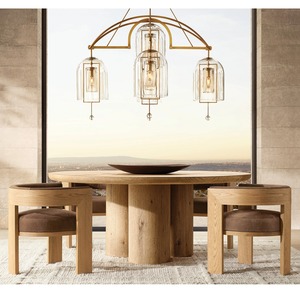Designer Modern Dining <b>Chair</b> Comfortable Cushion with Wooden Frame - Product Image 5