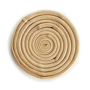 ถาดรองแก้วหวายอ้อยชุดธรรมชาติ4ชิ้นผลิตภัณฑ์ที่เป็นมิตรต่อสิ่งแวดล้อมทำจากของตกแต่งโต๊ะในเวียดนามขายส่ง - Product Image 1