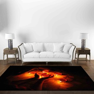 Alfombra Chenille Fortune Teller: Decoración de Magia Negra, Felpudo Suave, Alfombra con Pelo Suave - Product Image 4