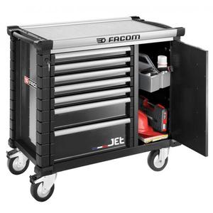 Gabinete Rodante Facom JET POWER con 7 Cajones y 3 Módulos, Gabinetes para Herramientas - Cajones Vacíos - Product Image 4