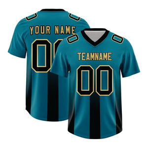 Camiseta de fútbol americano personalizada al por mayor camiseta de fútbol sublimada cosida camiseta de rugby de alta calidad para hombres/jóvenes - Product Image 5
