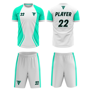 Sublimación Digital Personalizado Unisex Entrenamiento Equipo de Fútbol Uniforme Jersey Traje de Fútbol Equipo Uniforme SportWear Servicio OEM para Hombres - Product Image 5