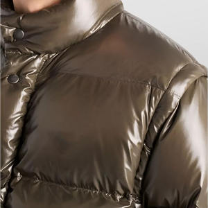 Quality padded <b>mens</b> puffer jacket insulated interior lightweight smooth finish durable stitching OEM ODM winter clothing - Product Image 2