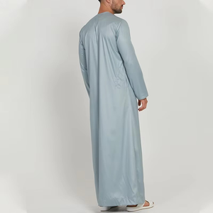Túnicas de Algodón Estilo Saudí 2025, Ropa Casual Transpirable y Ligera, Moda para Eid, Ramadán y Hajj, Buen Precio, la Mejor para Musulmanes - Product Image 4