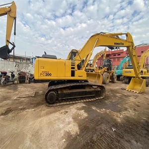 Excavadora Usada KOMATSU PC200 Modelo 2018, Motor, Engranaje, Caja de Cambios, Rodamiento, PLC, Peso Operativo de 20 Toneladas, Capacidad de la Cuchara de 0.8m - Product Image 2