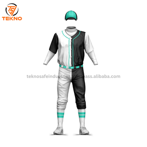 Uniformes de béisbol de impresión personalizados en blanco de mejor diseño de calidad superior 2025 nuevos uniformes de béisbol deportivos personalizados - Product Image 3