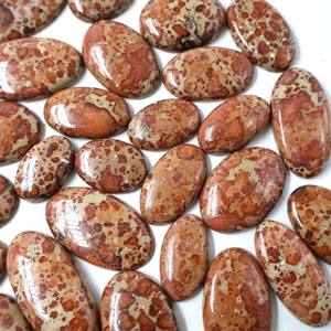 Lote al por mayor de 2025, cabujones de jaspe de asteroide Natural, piedras preciosas sueltas curativas certificadas de cristal de cuarzo de corte ovalado pulido a mano - Product Image 4