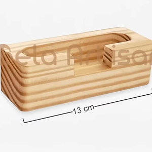 Porta Tarjetas de Calendario de Madera, Porta Tarjetas de Calendario Grabado Personalizado, Porta Tarjetas de Nogal, Porta Postales, Exhibidor de Postales - Product Image 5