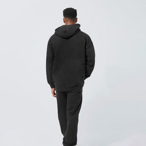 Haute qualité 500gsm poids lourd pull à capuche français Terry sweats à capuche goutte épaule pas de cordes lourd surdimensionné hommes sweats à capuche - Product Image 6