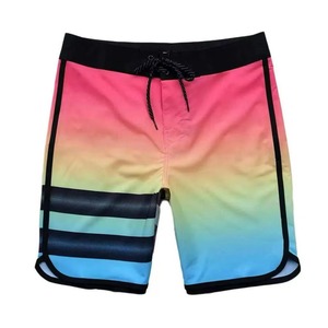 Vêtements de plage décontractés personnalisés pour hommes, shorts d'été en polyester, shorts imprimés avec poches pour hommes - Product Image 2