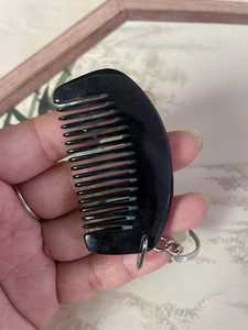 Peine de Cuerno de Búfalo Pulido, Hecho a Mano, de Alta Calidad, Duradero, Antiestático, con Acabado Suave, para Arte - Product Image 3