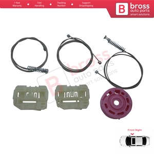 Kit de réparation de lève-vitre avant droit BWR5013 pour I30 MK1 FD 2007-2012 5 portes 824812L001 - Product Image 3