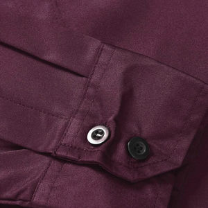 Chemises habillées décontractées à manches longues pour hommes en gros et chemises habillées de printemps 100 % coton pour hommes et femmes - Product Image 4