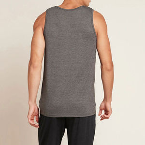 Débardeur de gymnastique sans manches pour hommes Services OEM Couleur unie Musculation Fitness Hommes Prix bon marché Débardeur pour hommes - Product Image 2