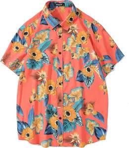 Ensembles de survêtements pour hommes, shorts décontractés, chemises boutonnées, shorts de plage, ensembles floraux d'été, ensembles décontractés hawaïens, ensembles courts confortables - Product Image 2