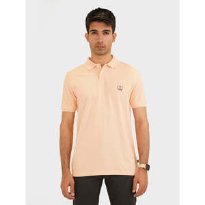 MELKER for Polo Shirt for Summer Regular Fit Breathable Knitted Fabric Dark Embroidered Deco Solid Pattern High Quality ODM - Product Image 3