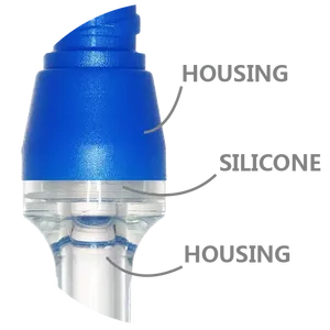 ผลิตภัณฑ์พลาสติกทางการแพทย์ที่มีการจัดการการเชื่อมต่อ Luer - Product Image 2