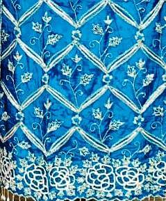 Costumes indiens brodés à la main non cousus de créateur moderne pour femmes, style traditionnel élégant pour les fêtes - Product Image 3