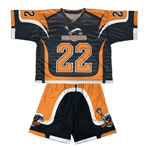 Sublimated Design Printed Lacrosse Uniform For Custom Your Own Brand Logo Short Sleeve Sets With 100% Polyester Fabric - Product Image 1