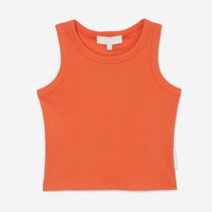 Camiseta sin mangas de verano OEM para mujer, camiseta sin mangas 100% de poliéster, Material de sublimación de alta calidad para niñas - Product Image 1