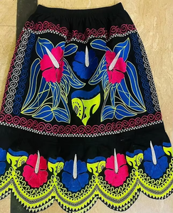 Jupe courte hawaïenne en velours côtelé style punk pour femme, broderie artisanale, coton de haute qualité, respirante, idéale pour la plage - Product Image 2