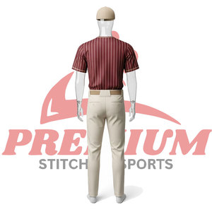 Uniforme de Béisbol Tallas Grandes Disponibles, Tela Transpirable, Pedidos por Equipo con Descuento, Tela 100% Poliéster que Absorbe la Humedad - Product Image 2
