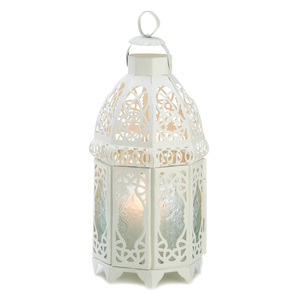 High Selling White Enamel Coated <b>Candle</b> <b>Lantern</b> For Home Decor Hotel living Room Decorative Purpose - Product Image 2