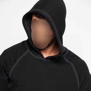 500Gsm Full <b>Zip</b> <b>up</b> 80% Cotton 20% Polyester Pullover Streetwear Heavy Weight Oversized Embossed Winter Men Hoodie - Product Image 3