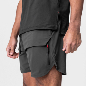 Pantalones cortos deportivos cómodos para todo el día con tejido de secado rápido - Product Image 1