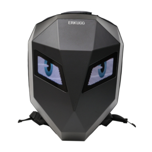 Sac à dos de sport pour moto de luxe imperméable de haute qualité avec écran LED dynamique USB et matériau en microfibre - Product Image 1