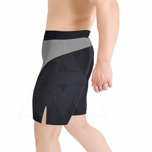 Shorts de Jiu Jitsu MMA en Polyester à Coupe Ample et Matériel Durable, Vente Chaude, Shorts de MMA pour Hommes - Product Image 4