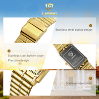 Montre digitale LIEBIG Fashion Presidential pour femme, Reloj Hombre, multifonction, alarme, étanche 3 bars, verre en alliage, carrée
