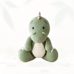 Giá bán buôn handmade Crochet đồ chơi dễ thương nhỏ Crochet Đồ chơi búp bê và động vật bé trang trí Bunny Amigurumi Crochet đồ chơi