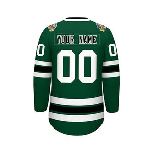 Dernier design de sweat à capuche de hockey vierge pour broderie, maillots de hockey sur glace personnalisés par sublimation, prix de gros, personnalisation respirante OEM - Product Image 3