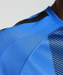 ชุดเสื้อเจอร์ซีย์กางเกงขาสั้นแบบซับเหงื่อลาย3D สำหรับใส่เล่นฟุตบอลของเยาวชนชุดเสื้อผ้าเจอร์ซี่สำหรับฝึกซ้อมด้านหน้าแบบ2-12Y - Product Image 5