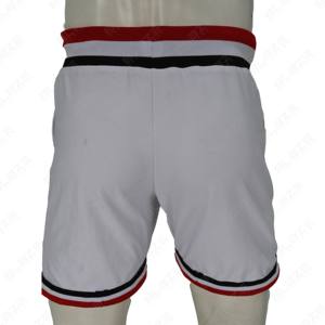 กางเกงขาสั้นตาข่ายสำหรับออกกำลังกายของผู้ชายกางเกงขาสั้นเล่นยิมแห้งเร็วและระบายอากาศได้ดีสำหรับวิ่งและออกกำลังกายสไตล์ลำลองสีพื้น - Product Image 5