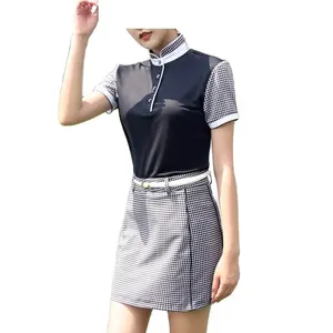 트렌디 한 사용자 정의 로고 승화 제조 업체 OEM 가장 인기있는 배드민턴 탁구 여성 피클볼 스커트 유니폼