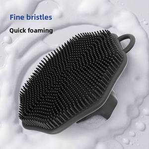 Brosse nettoyante visage ISSILI en silicone alimentaire portable à manche court pour le démaquillage et le nettoyage des pores - Product Image 2