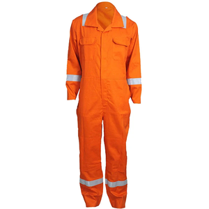 Combinaison de sécurité réfléchissante haute visibilité Combinaison de protection en coton polyester léger pour mécaniciens et ateliers - Product Image 3