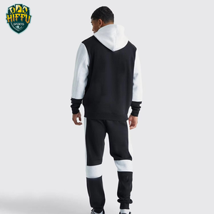 Chándal de Invierno para Hombre de Primera Calidad, 100% Algodón, Transpirable, con Capucha, Diseño Sólido, para Gimnasio, Correr, Ropa Casual - Product Image 2