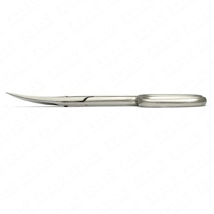 Stainless Steel Manicure Scissors Straight Blade Sharp Tip Round Handle Durable Nail Care Tool 8.8cm Precision <b>Cuticle</b> <b>Trimmer</b> - Product Image 2
