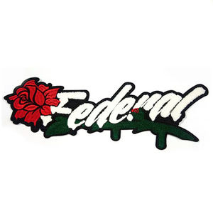 Écussons brodés personnalisés à coudre, badges 3D en tissu toile à sequins, prix usine, vente en gros, technique de thermocollage pour pantalons de survêtement et casquettes - Product Image 4