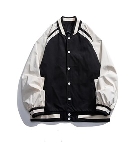 Manteau coupe-vent décontracté Letterman Bomber pour hommes Veste de baseball universitaire d'hiver légère avec logo personnalisé - Product Image 4